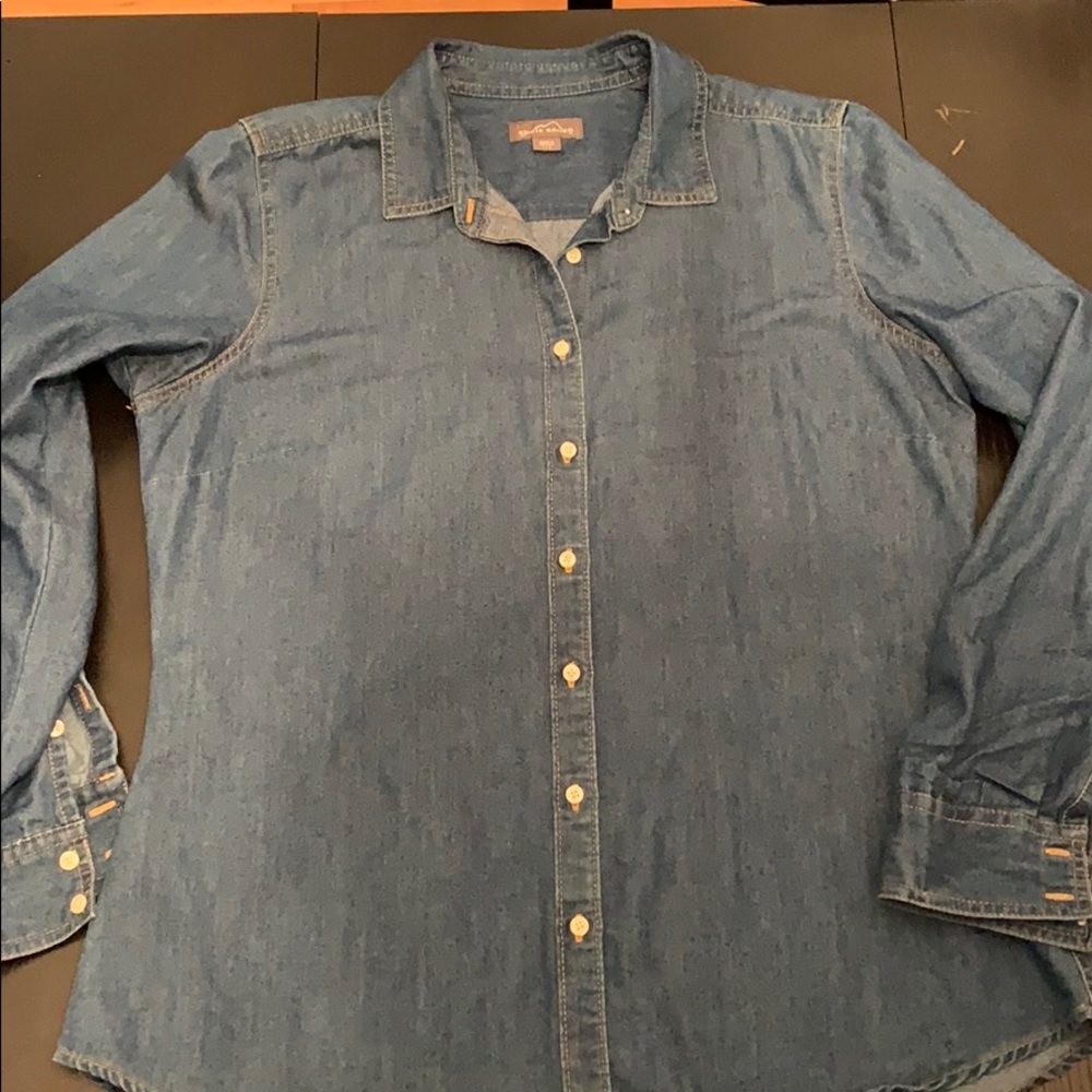Eddie Bauer Denim style shirt